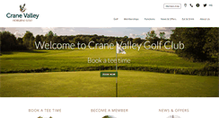 Desktop Screenshot of crane-valley.co.uk
