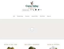 Tablet Screenshot of crane-valley.co.uk
